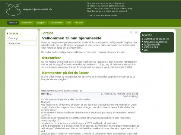 kaspershjemmeside.dk
