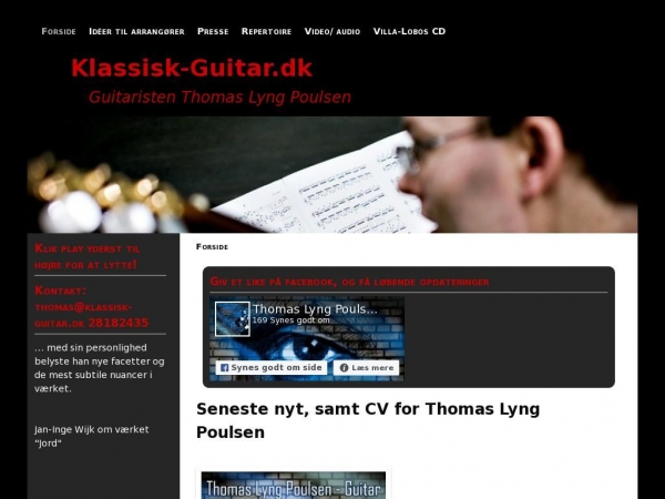 klassisk-guitar.dk