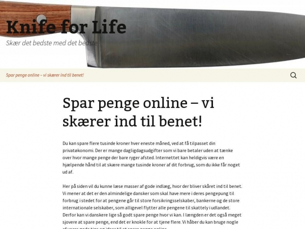 knifeforlife.dk