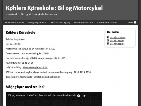 koehlers.dk