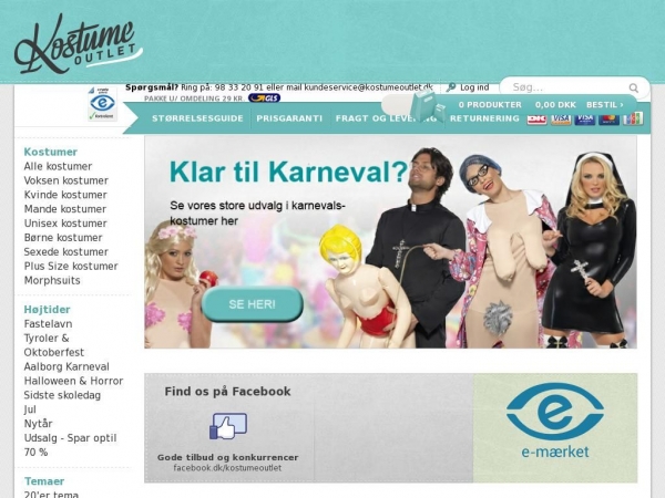 kostumeoutlet.dk