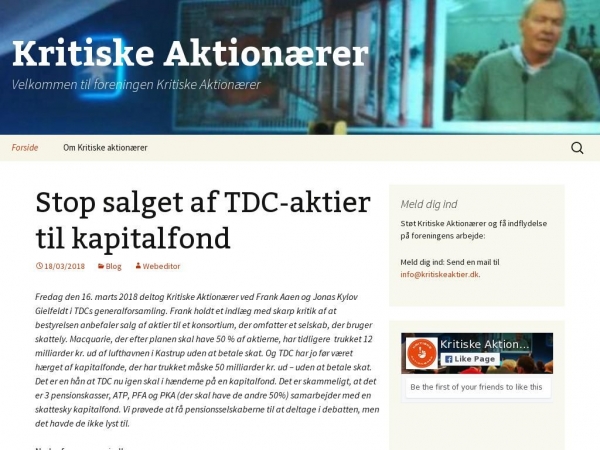 kritiskeaktier.dk