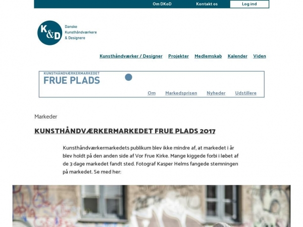 kunsthaandvaerkermarked.dk