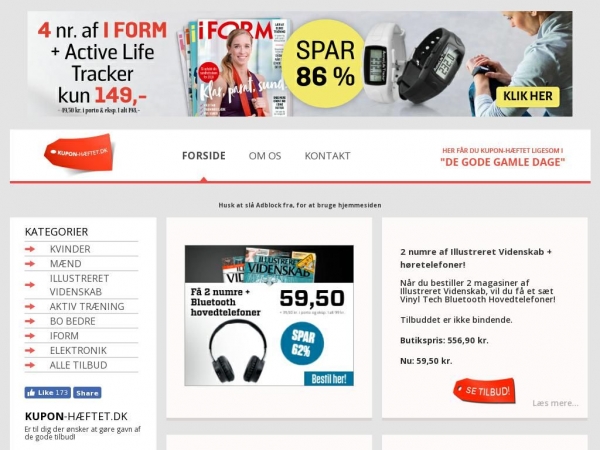 kupon-haeftet.dk