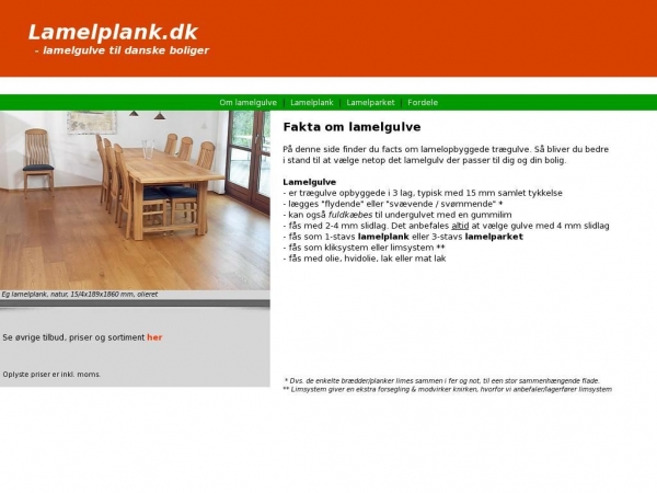 lamelplank.dk