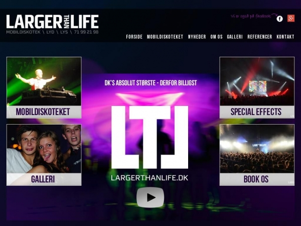 largerthanlife.dk