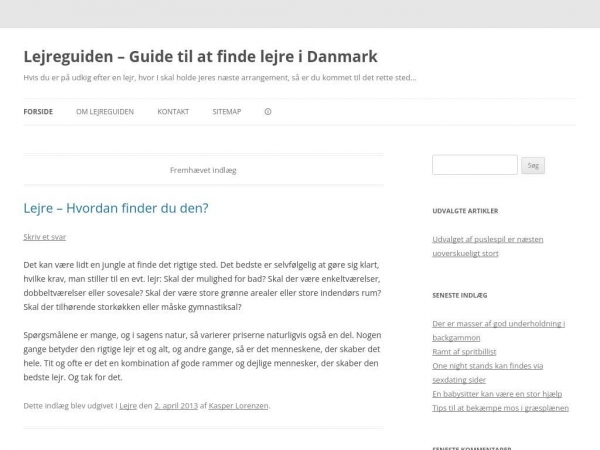 lejreguiden.dk