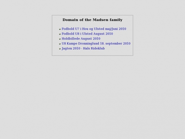 madsenfamily.dk