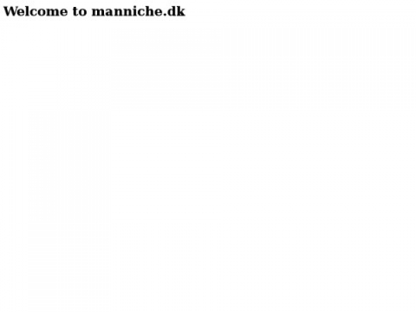 manniche.dk