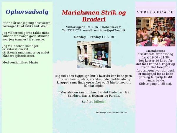 mariahoenen.dk