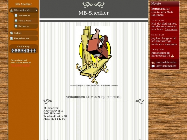 mb-snedker.dk