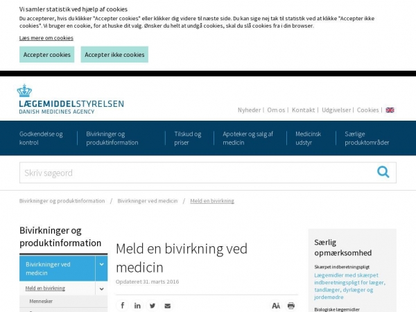 meldenbivirkning.dk