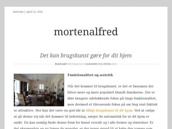 mortenalfred.dk