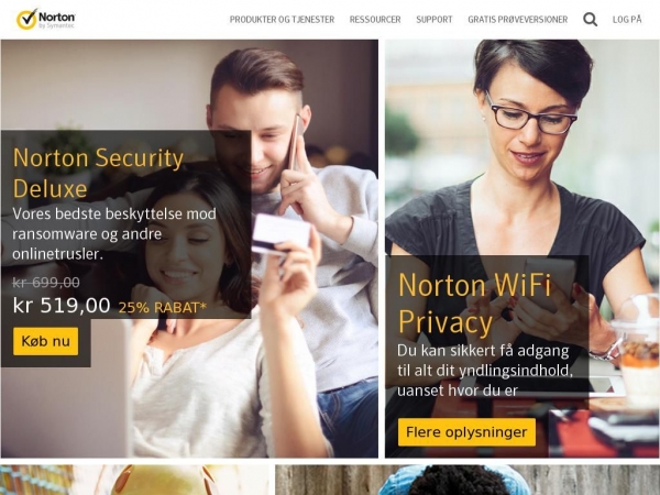 nortononlinebackup.dk