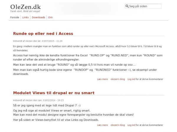 olezen.dk