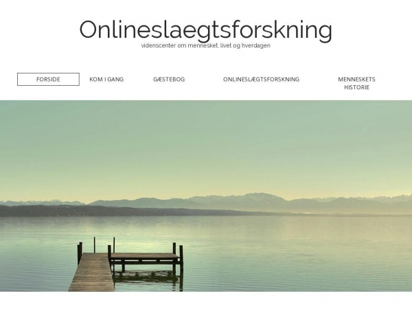 onlineslaegtsforskning.dk