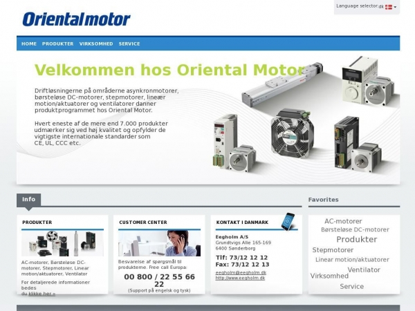 orientalmotor.dk