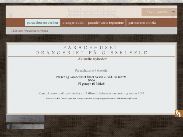 paradehuset.dk