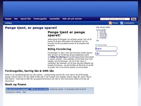 pengetjent.dk
