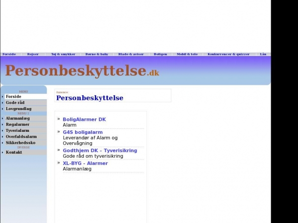 personbeskyttelse.dk