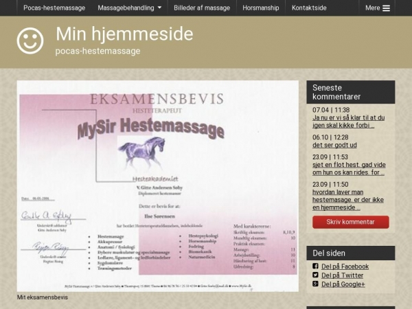 pocas-hestemassage.dk