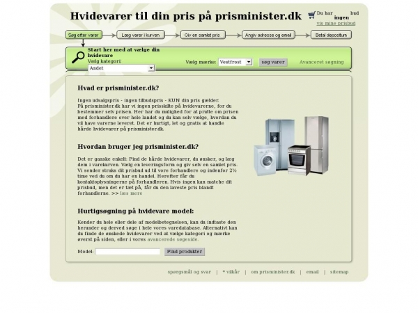 prisministeren.dk