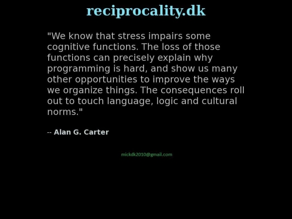 reciprocality.dk