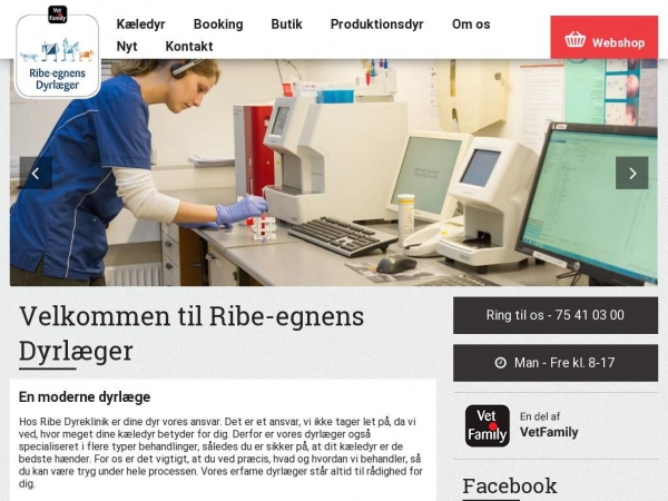ribedyreklinik.dk
