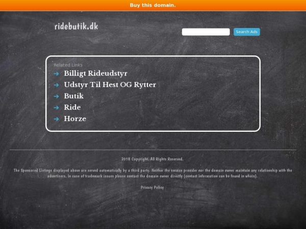 ridebutik.dk
