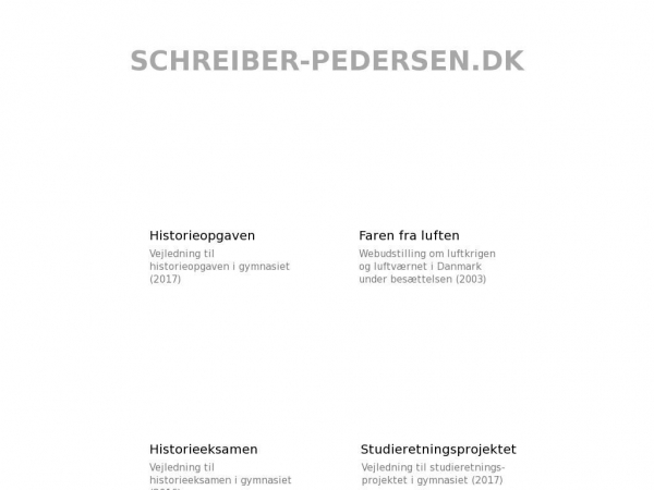 schreiber-pedersen.dk