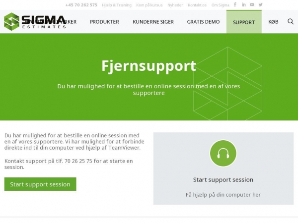 sigmasupport.dk