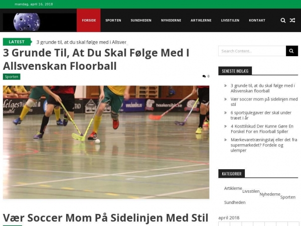 skivefloorball.dk