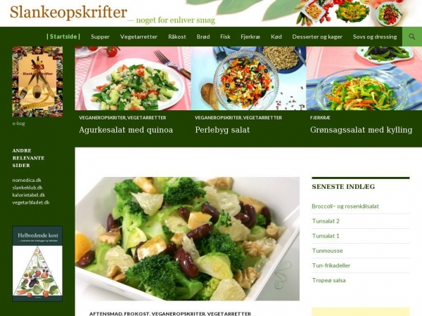 slankeopskrifter.dk