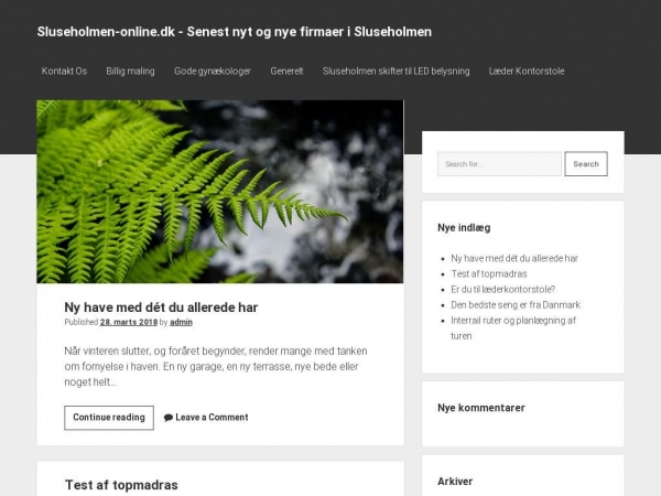 sluseholmen-online.dk