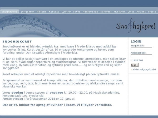 snoghojkoret.dk