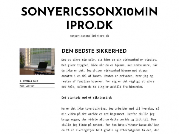 sonyericssonx10minipro.dk