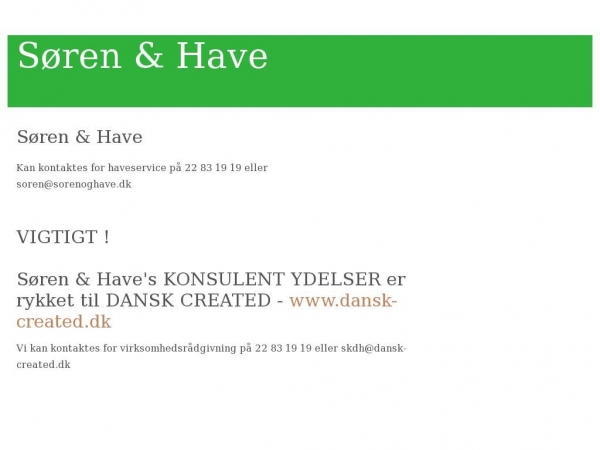 sorenoghave.dk