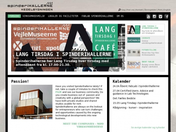spinderihallerne.dk