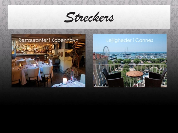 streckers.dk