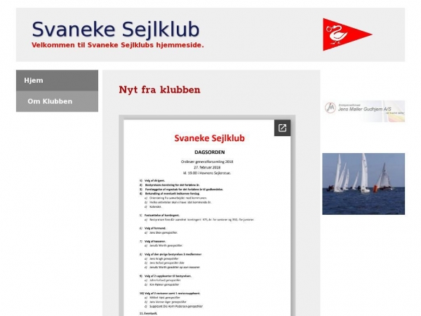 svanekesejlklub.dk