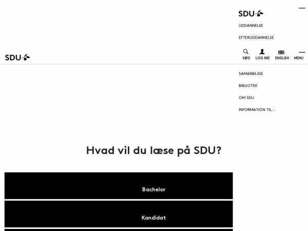 syddanskuniversitet.dk