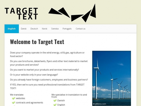 targettext.dk