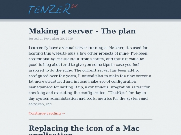 tenzer.dk