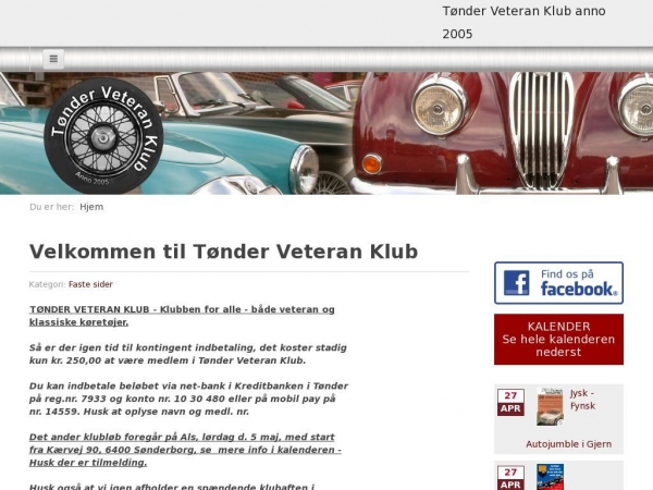 toenderveteranklub.dk