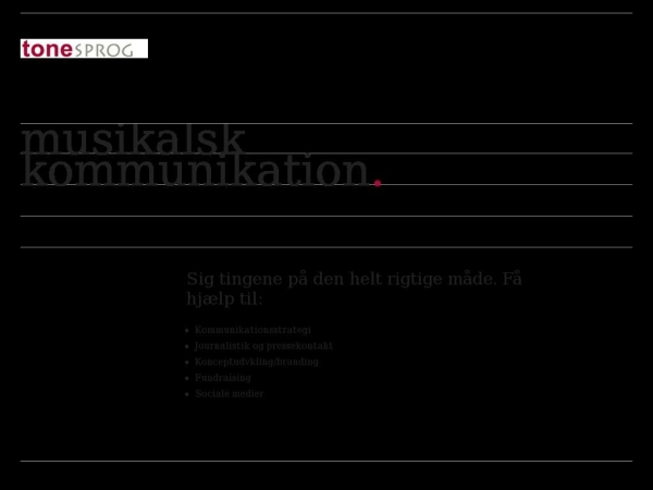 tonesprog.dk