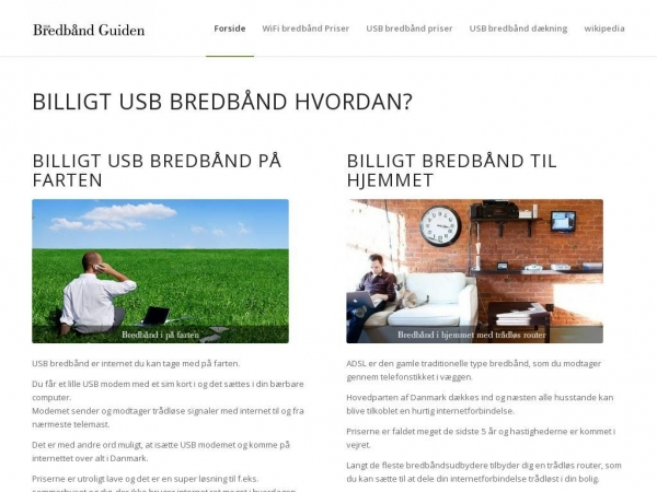 usbbredbaand.dk