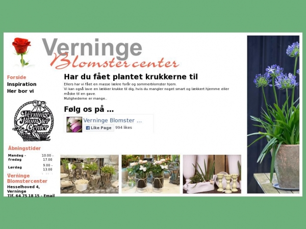 verningeblomstercenter.dk