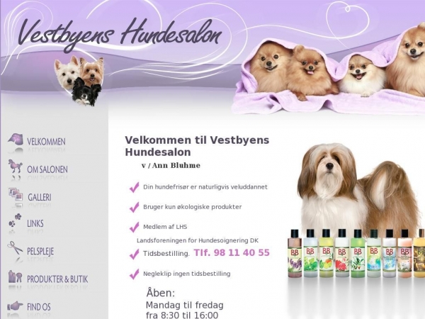 vestbyenshundesalon.dk