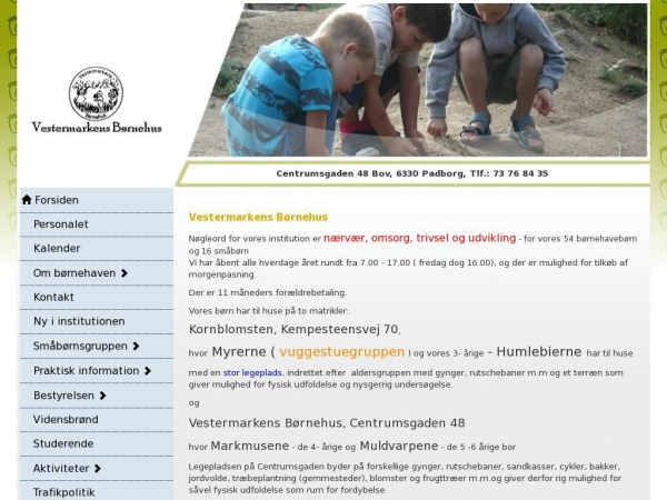 vestermarkensboernehus.dk