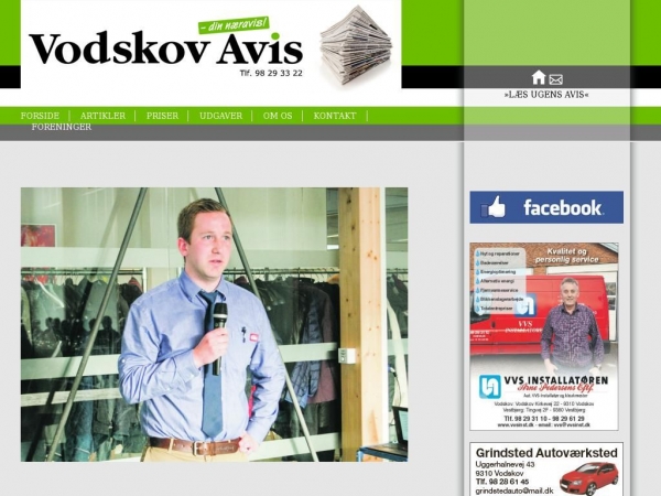 vodskovavis.dk